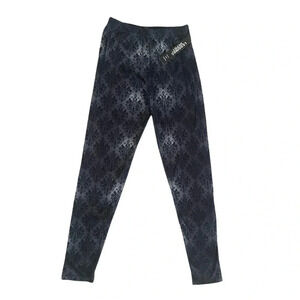 Legging Depot Nadine West Patterned Black and Gray Leggings. 1 Size Stretchy